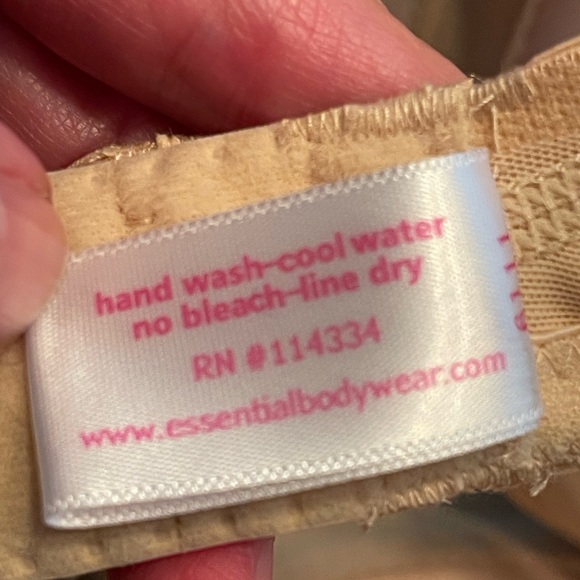 Two for less than one price. Essential bodywear bras. 32F. Nude and Black. NWT - Picture 7 of 9